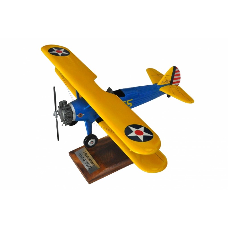 Boeing Pt Stearman Maquette Mod Le R Duit De Grande Taille