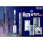 Maquette métal - Delta II Rocket USAF GPS-IIR-16 - 1/400