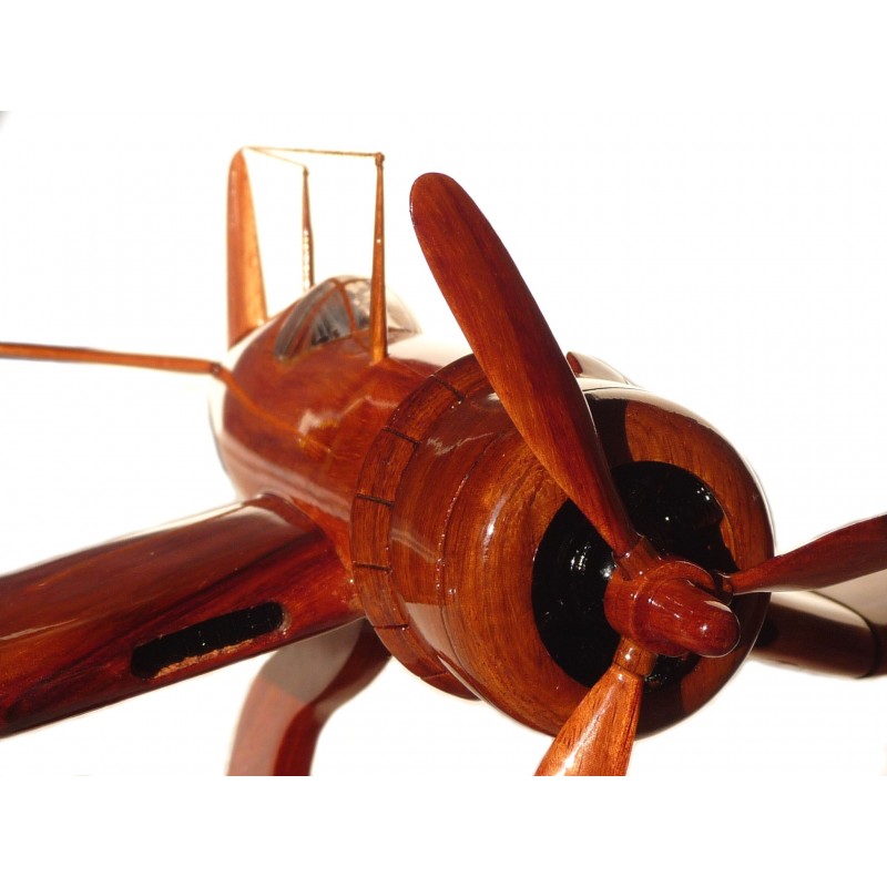Maquette En Bois F4U-4 Corsair - Envergure 76 Cm - Kit Balsa à Construire Ou à Faire Voler