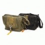 Traveling bag -Reporter bag/bucket bag Military mode Noir/Black