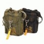 Traveling bag -Bag-shoulder handles card holder /Handle briefbag - vert/green