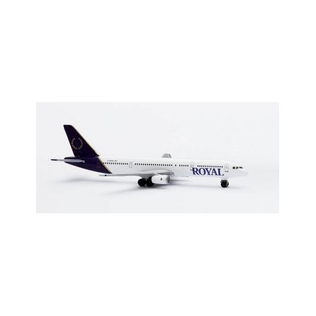 Maquette métal - Royal Aviations Boeing 757-200 - Herpa 1/500- 2002