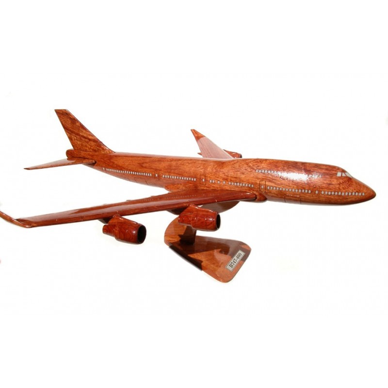 Boeing 747-400 - aircraft model precious wood - price DIRECT FACTORY