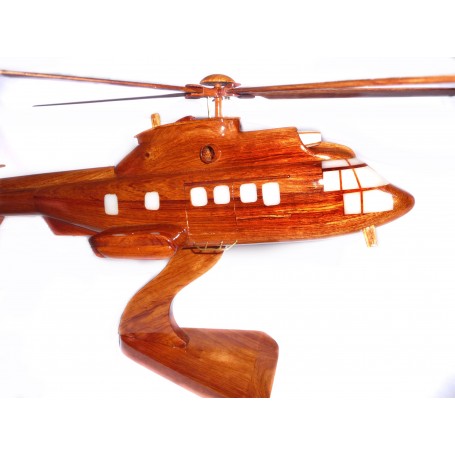 رقعة كفر maquette helicoptere bois - Super-puma as332 رقعة كفر