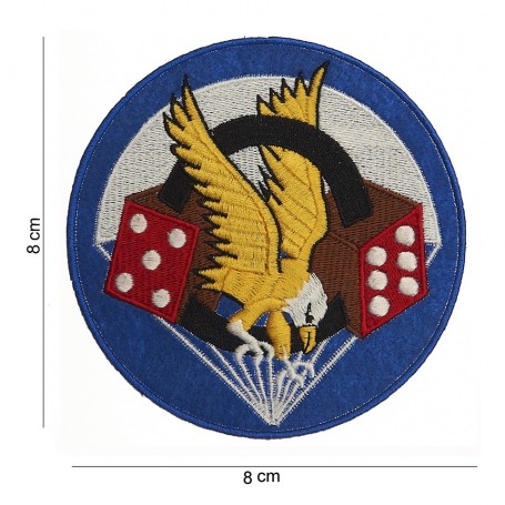 Escudo bordado - Eagle & tumdice