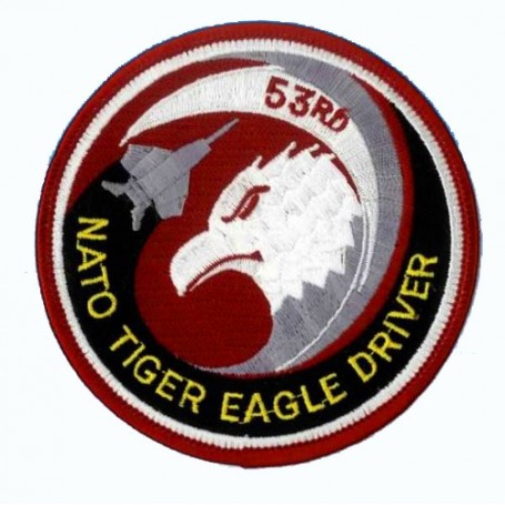 Nato Tiger Eagle driver - ecusson 10cm