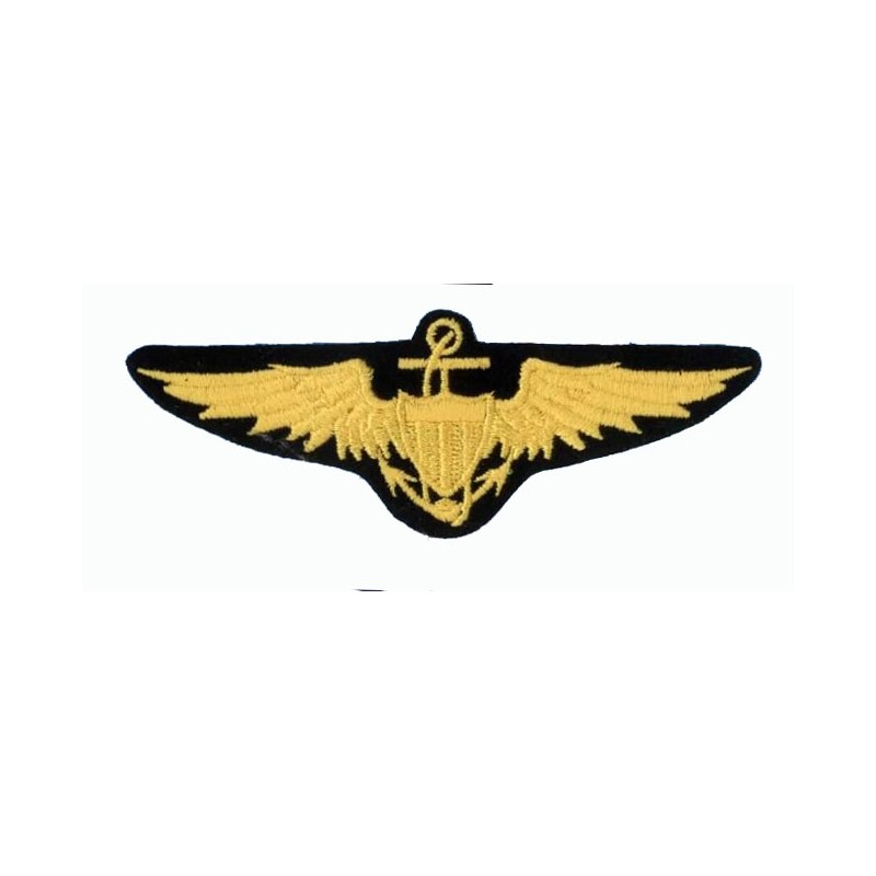 Embroidered patch US Navy Pilot Wings Patche 11x4cm