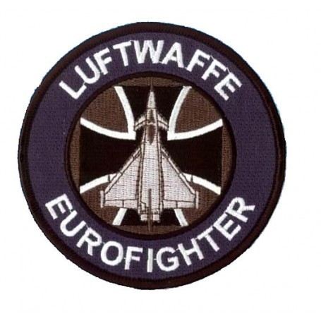 Escudo bordado - Luftwaffe Eurofighter - Ecusson 10cm