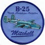 Geborduurde pleister - B-25 Mitchell - Geborduurde pleistere 10cm