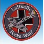 Escudo bordado - Focke Wulf  Luftwaffe -Ecusson 10cm