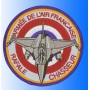 Escudo bordado - Rafale Armée de l'air française . Ecusson 10cm