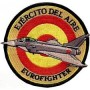 Geborduurde pleister - fighter - Air Force Espagnole