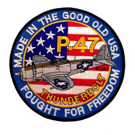 Patch P-47 Thunderbolt