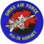 Patch FA-18 Hornet Swiss Air Force