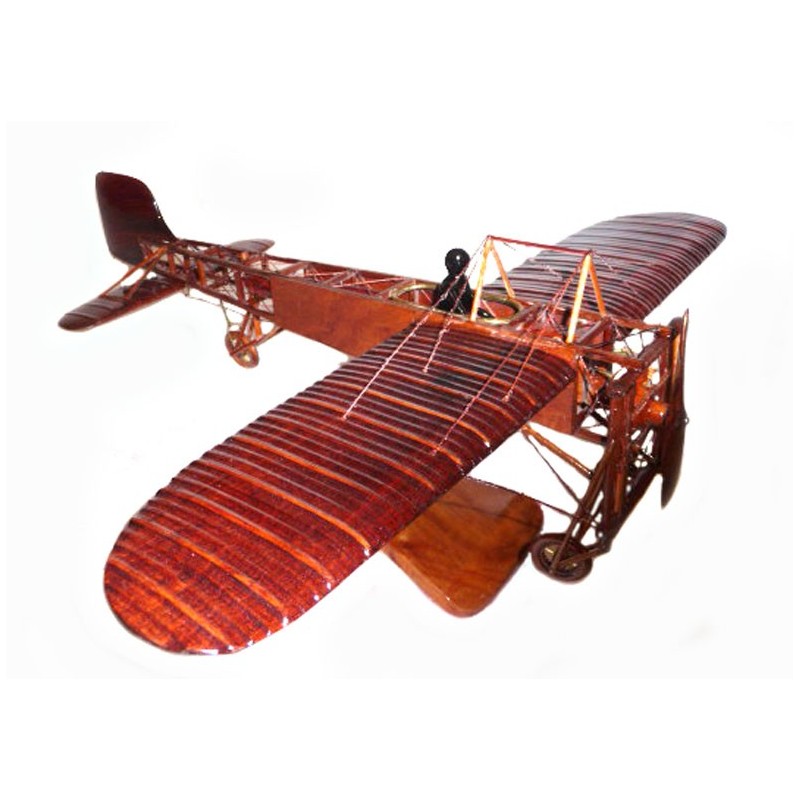 BLERIOT - 1980 : Maquette d'avion au 1/10ème en bois et …