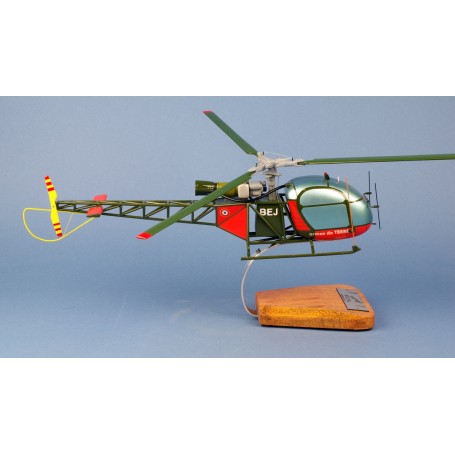 maquette helicoptere - AS313 Alouette II 