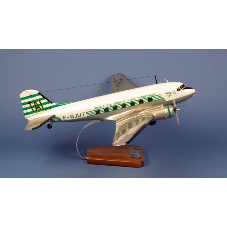 Ancienne maquette avion Air France F- BBBE/Douglas DC3 - Comptoir