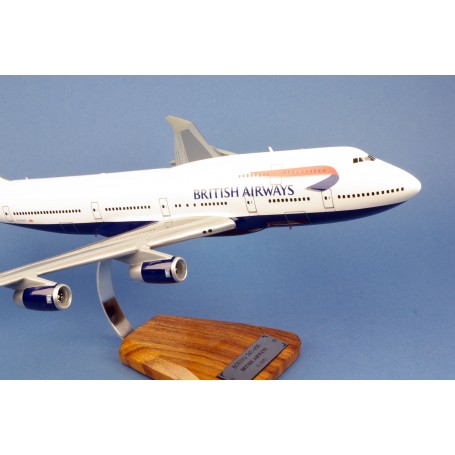 Boeing 747-400 British Airwaysl - maquette modèle réduit de grande