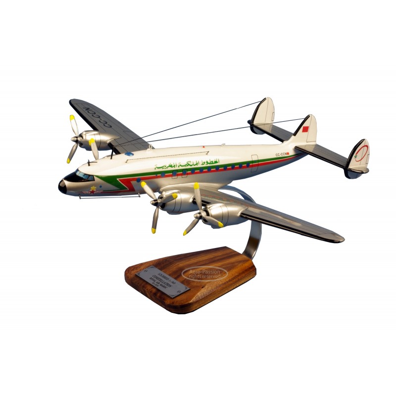 Lockheed L-749 Constellation RAM - large size model, hand painted