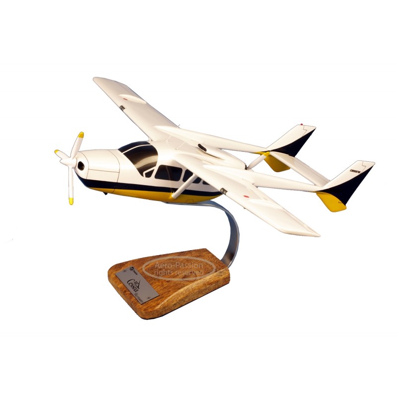 Cessna 337 Skymaster large size model, hand painted decoration AERO