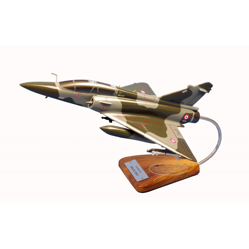 Mirage 2000.D - MODEL AIRPLANE - painted wood - gifts for collectors ...