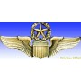 Insignia metal -USAAF Command Pilot wings - Insigne - DJH CC025