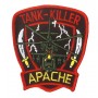 Escudo bordado - Tank killer Apache - ecusson 10x8.5cm FS126