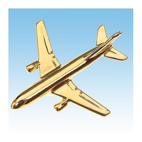 AN 70 Avion 3D dor� 22k / pin's - DJH CC001-003