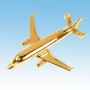 Airbus A300-600ST Beluga   Avion 3D dor� 22k / pin's - DJH CC001-156