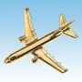 Avro 504 Avion 3D dor� 22k / pin's - DJH CC001-007