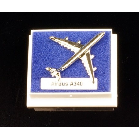 Airbus A340 Avion 3D nickel pin's - DJH CC002-3