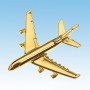 BAe 1-11 Avion 3D dor� 22k / pin's - DJH CC001-010
