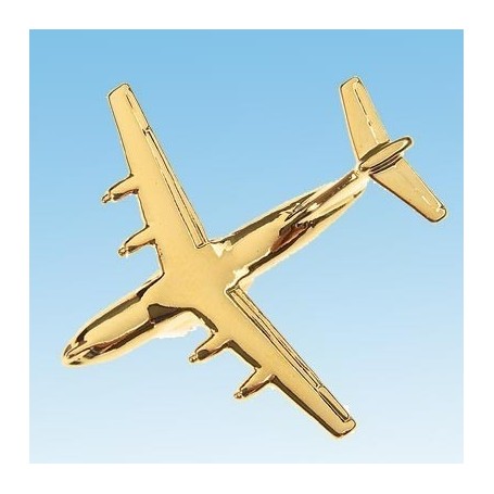 BAe 125 / HS 125 Avion 3D dor� 22k / pin's - DJH CC001-011