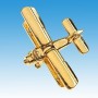 Beaver Avion 3D dor� 22k / pin's - DJH CC001-014