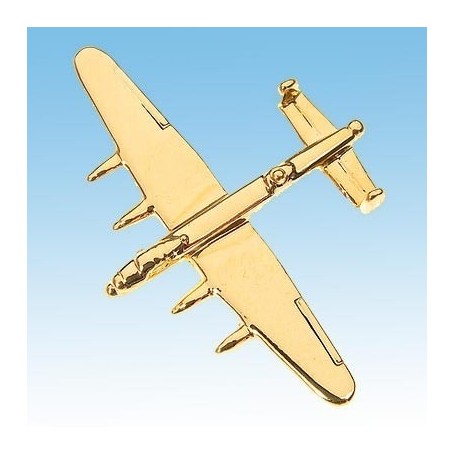 Lancaster Avion 3D dor� 22k / pin's - DJH CC001-116