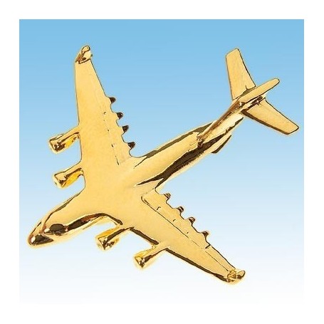 C-17 Avion 3D dor� 22k / pin's - DJH CC001-43
