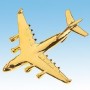 C-17 Avion 3D dor� 22k / pin's - DJH CC001-43