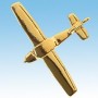 Cessna 150/172 Avion 3D dor� 22k / pin's - DJH CC001-51