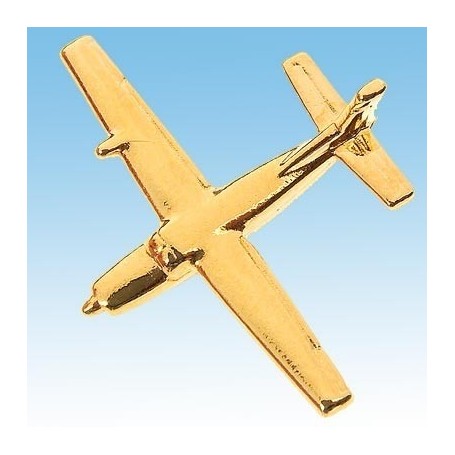 Cessna Caravan Avion 3D dor� 22k / pin's - DJH CC001-54