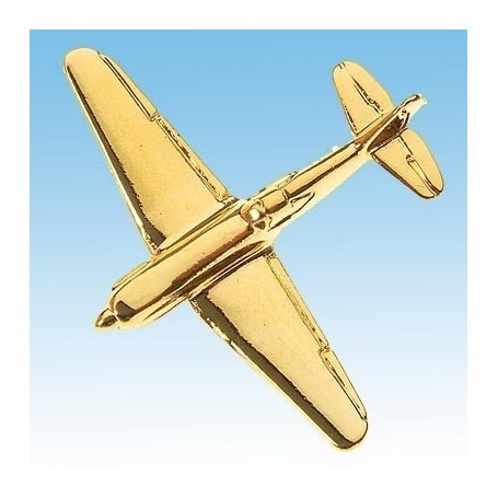 Dewoitine D520 Avion 3D dor� 22k / pin's - DJH CC001-69