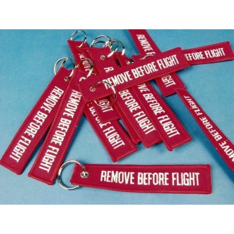 Porte-clef / Keyring "Remove Before Flight" PS35
