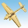 Extra 300 Avion 3D dor� 22k / pin's - DJH CC001-75
