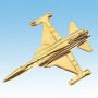 F-5E Tiger Avion 3D dor� 22k / pin's - DJH CC001-029