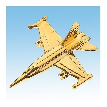 F-18 Hornet Avion 3D dor� 22k / pin's - DJH CC001-81