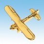 Gladiator Avion 3D dor� 22k / pin's - DJH CC001-97