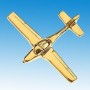 Grob G120 Avion 3D dor� 22k / pin's - DJH CC001-100