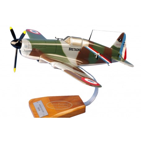 plane model - Morane-Saulnier MS-406C1 GCI/2 Cigognes Cdt M.Coadou VF299