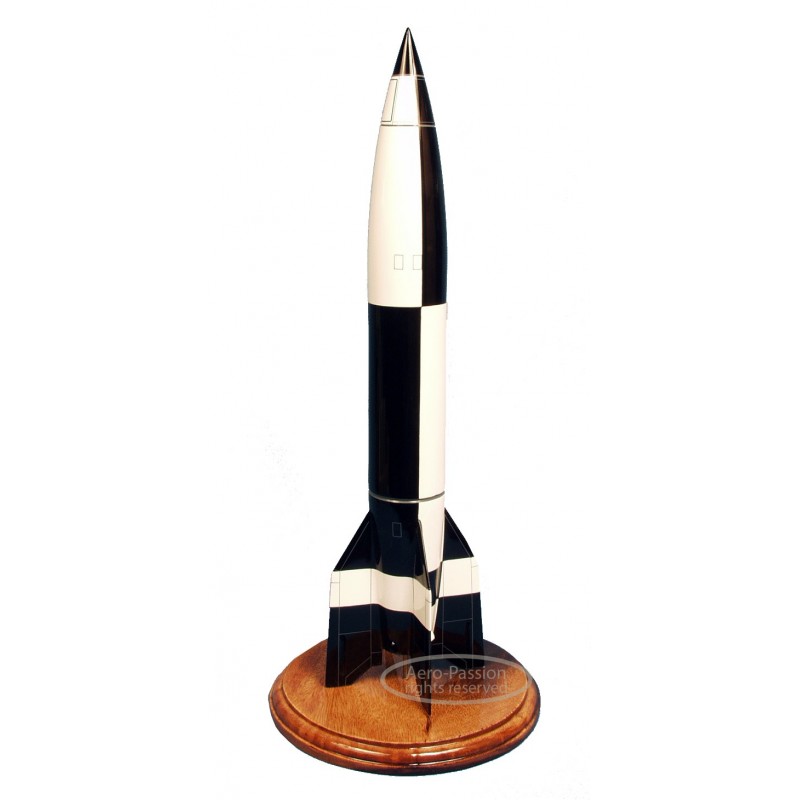 V-2 rocket Der Frau Im Mond - maquette modèle réduit de grande taille, décoration  peinte main - AERO-PASSION