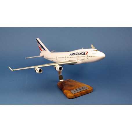 Air France Boeing 747-400 F-GITD Last Flight - maquette modèle réduit de  grande taille, décoration peinte main