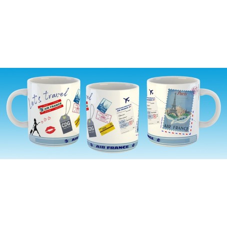 Mug Air France 'scrap' Paris/Tour Eiffel IYGS58